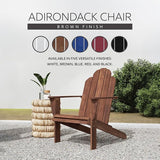 Linon Home Dcor Home Decor Teak Wood Stock Chair, 30.4" wx37.6 dx37.8 h, Stain - Photo 6