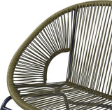 GDFStudio Patio Loveseat All-Weather Rattan 2 Seater Sofa Outdoor Patio Furniture Set for Balcony Poolside Backyard - Photo 7