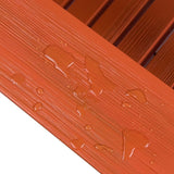 Shine Company Westport Wooden Adirondack Chair, Outdoor Patio Firepit Chairs, Back & Seat Pre-Assembled, Organic Pumpkin - Photo 5