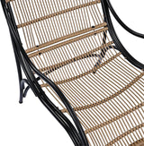Christopher Knight Home Hanley Patio Wicker Lounge Chair with Ottoman Footrest+Coffee Table - Photo 10