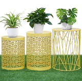 Y&M Set of 3 Stacking Coffee Table for Living Room, Nesting Side Table, Indoor End Tables for Bedroom - Photo 1
