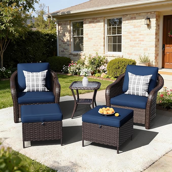 5 PCS Outdoor Conversation Set - Photo 8