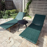 PURPLE LEAF Patio Oversized Chaise Lounge Rattan Chair Set of 2 Outdoor Pool Adjustable Recliner Wicker Chairs for - Photo 1