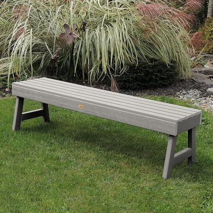 Highwood Weatherly Picnic Bench, 5ft, Harbor Gray