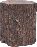 Christopher Knight Home Lomlyn Outdoor Tree Stump Side Table, Lightweight Concrete End Table - Photo 5