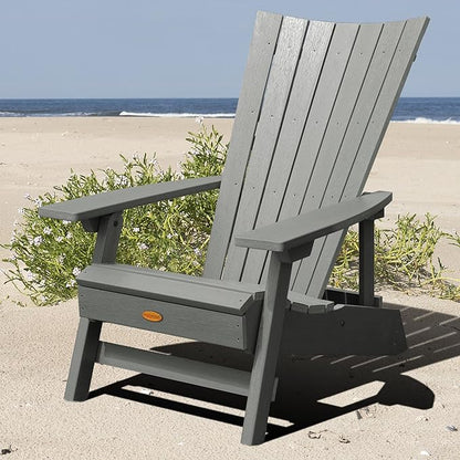 highwood Manhattan Beach Adirondack Chair, Coastal Teak