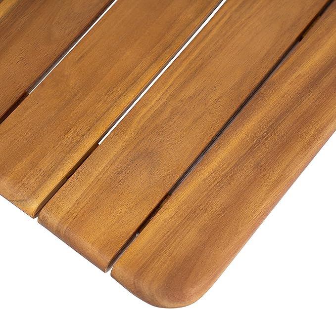 Christopher Knight Home Canape Acacia Wood Outdoor Coffee Table, Modern Coffee Table for Patio Furniture Set, Weather-Resistant Wood Coffee Table with Slat Panel Design, Teak