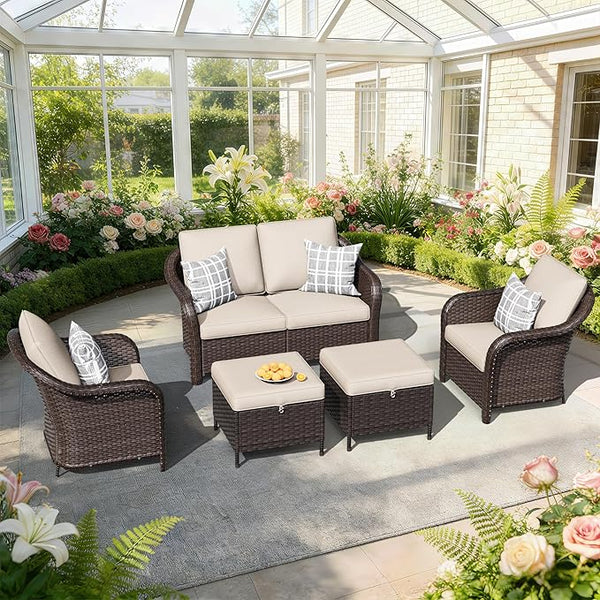 5 PCS Outdoor Conversation Set - Photo 1