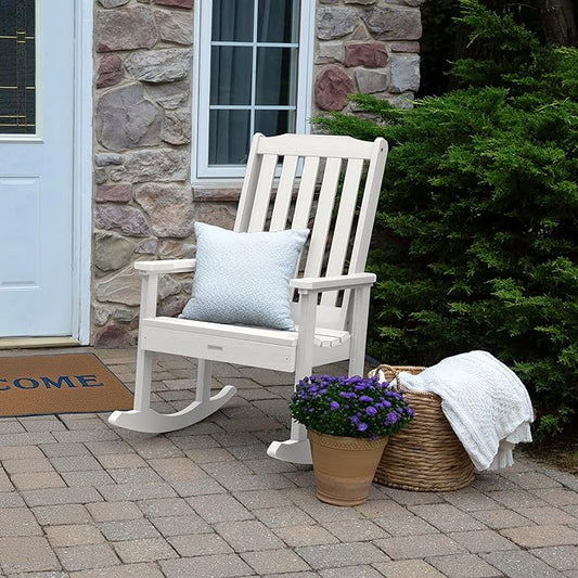 highwood Lehigh Rocking Chair, White