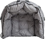 MacSports C932S-129 Padded Cushion Outdoor Folding Lounge Patio Club Chair, Gray - Photo 4