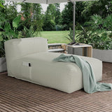 Outdoor Bean Bed Chair Sun Lounger, Outdoor Couch Sofa for Patio & Pool, Foam Filling Day Bed Furniture - Photo 7