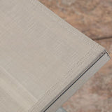 Christopher Knight Home Outdoor Aluminum Chaise Lounge, Set of 2, Grey - Photo 6