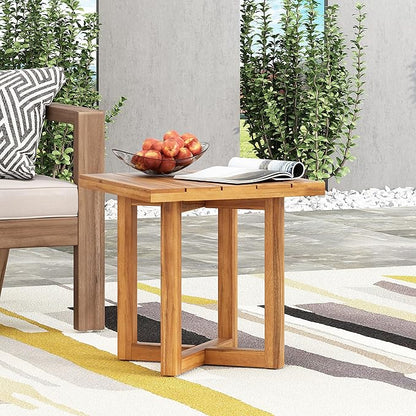 Christopher Knight Home 317111 Hamel End Table, Teak