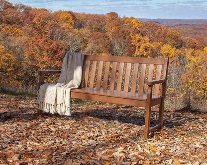 POLYWOOD TGB60GR Traditional Garden 60-Inch Bench, Green
