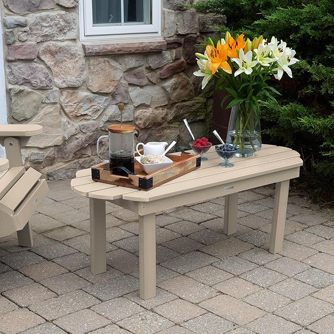 highwood Classic Westport Coffee Table, Whitewash