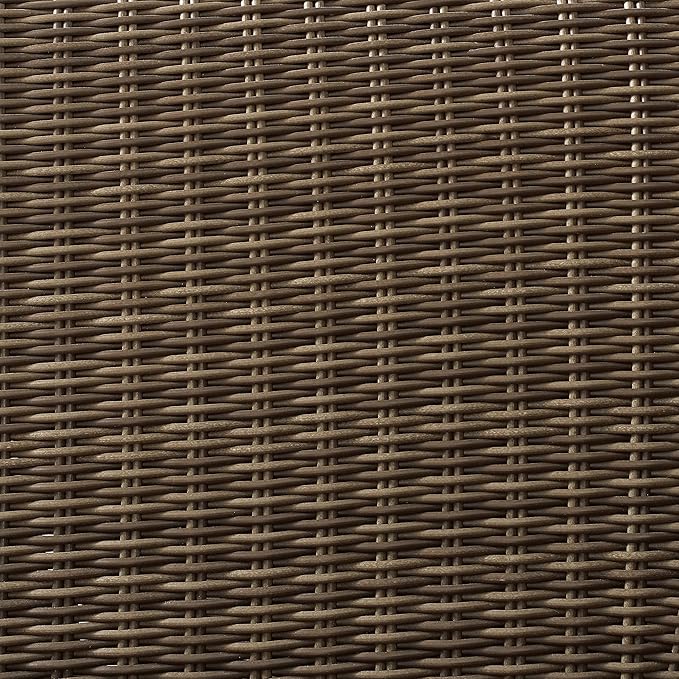 Crosley Furniture Bradenton All Weather Rattan Wicker Outdoor Coffee Table for Patio, Deck, Porch, Brown