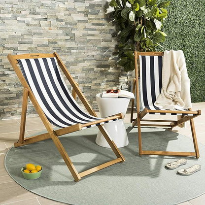 Safavieh PAT7040A-SET2 Outdoor Collection Loren Teak