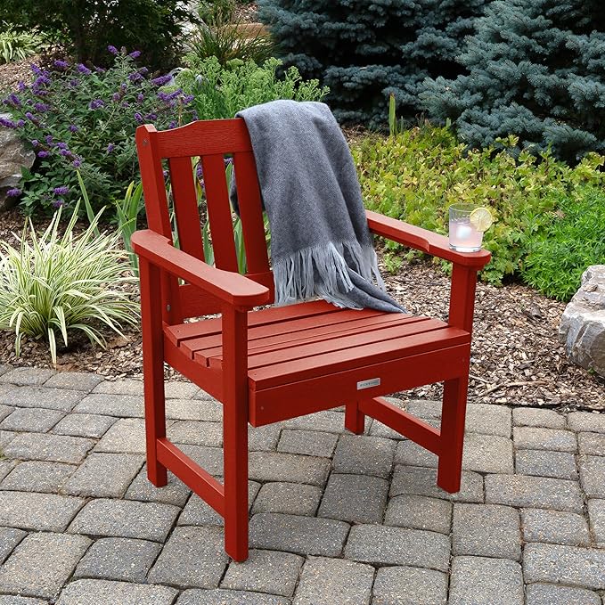 highwood Lehigh Garden Chair, Rustic Red