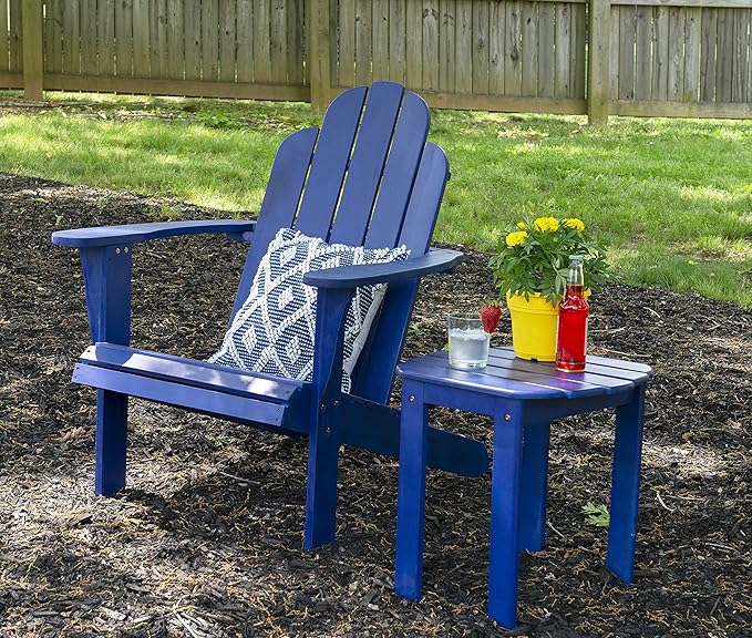 Jayde Blue Adirondack Chair by Linon