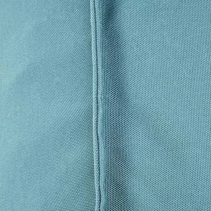 Merax Outdoor Bean Bag Lounge Chairs, 61" Outdoor Chaise Lounger Chair with Foam Filled, Cozy Outdoor Bean Bag Couch for Patio Pool Desk, Water-Resistant Fabric Sun Lounger Chair, Teal