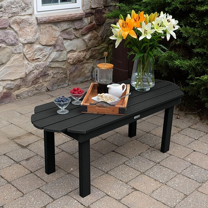 highwood Classic Westport Coffee Table, Black - Photo 2