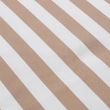 Christopher Knight Home Salem Outdoor Water Resistant Chaise Lounge Cushion, Brown And White Stripes - Photo 8
