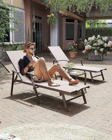 Crestlive Products Aluminum Chaise Lounge Set of 3 - Photo 3