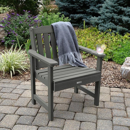 Highwood AD-CHGL1-CGE Lehigh Garden Chair, Coastal Teak