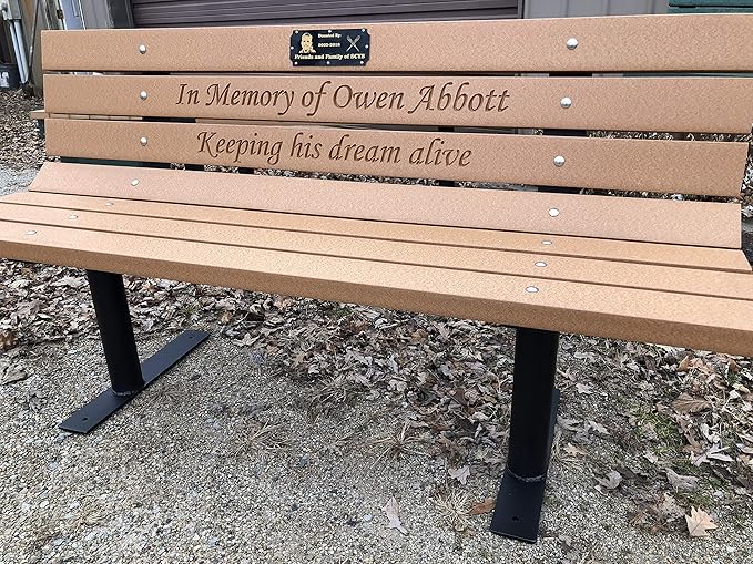 Park Bench Frames-Free Standing-Black Powder Coating